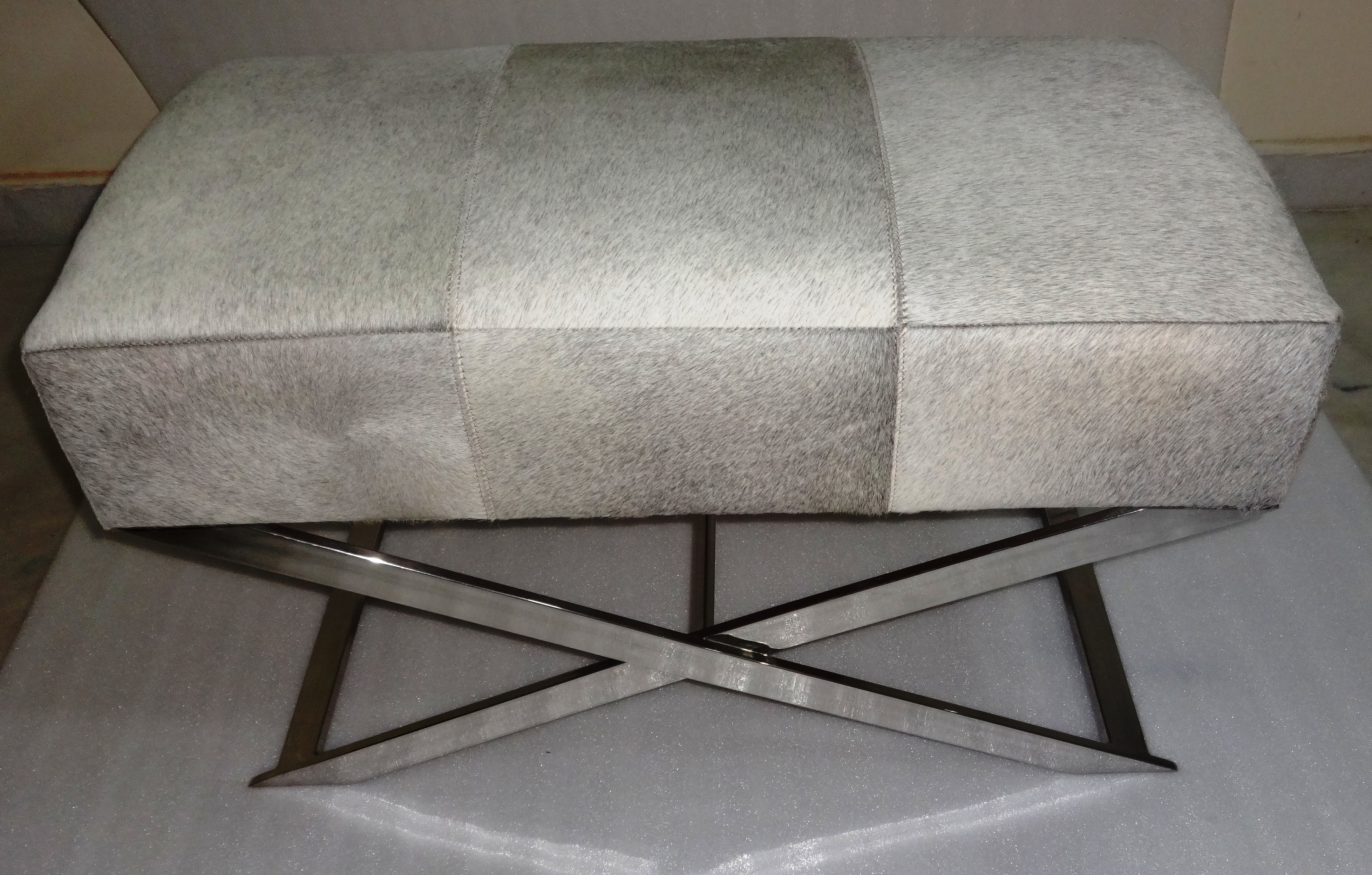 GREY HAIR ON TWO SEATER